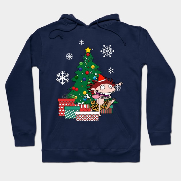 Donnie Around The Christmas Tree Wild Thornberrys Hoodie by Nova5